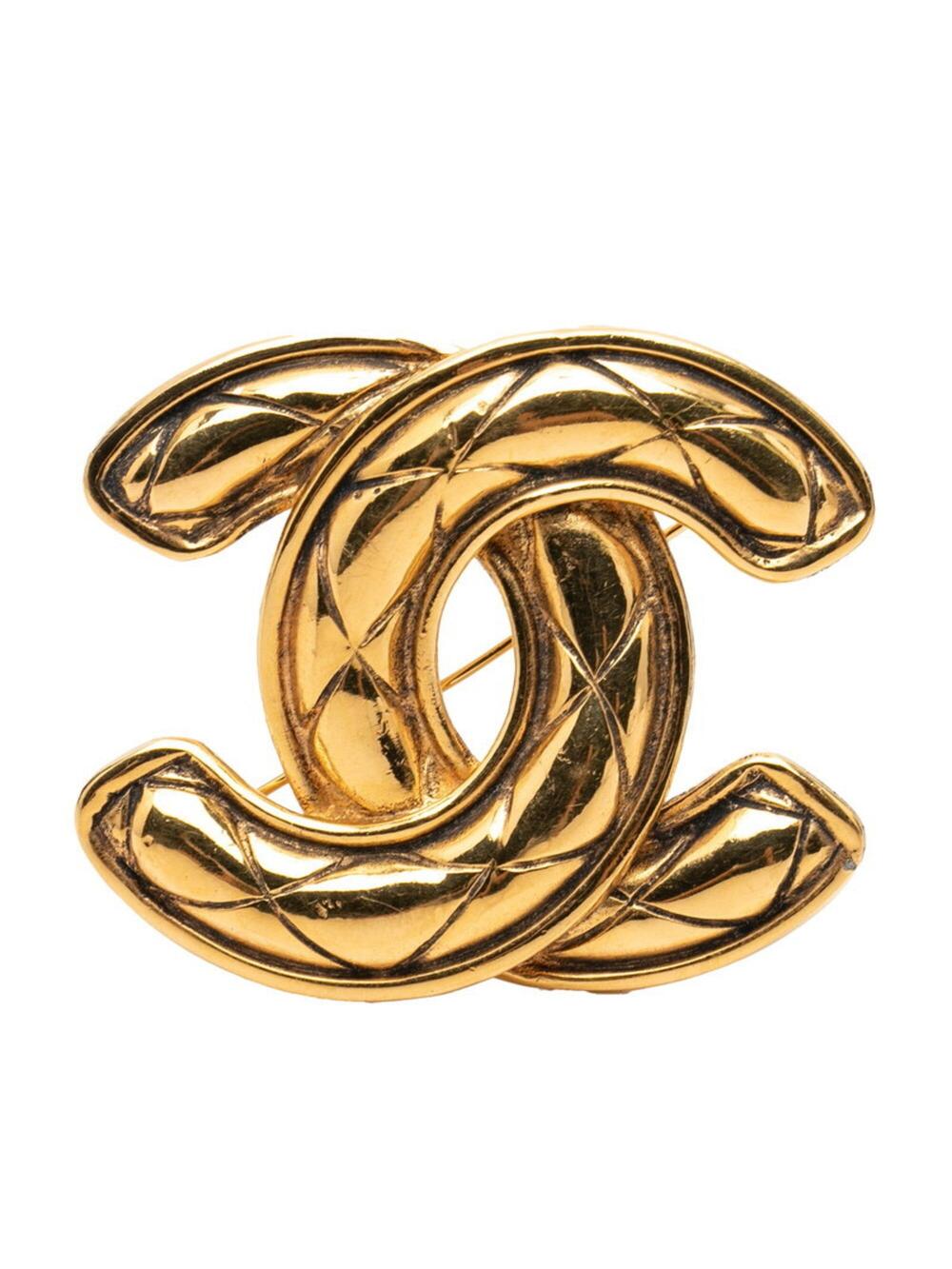 Chanel Cc Logo Brooch Metal #299435C91B